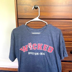 Wicked Boston MA tshirt